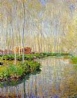 River Canvas Paintings - The River Epte